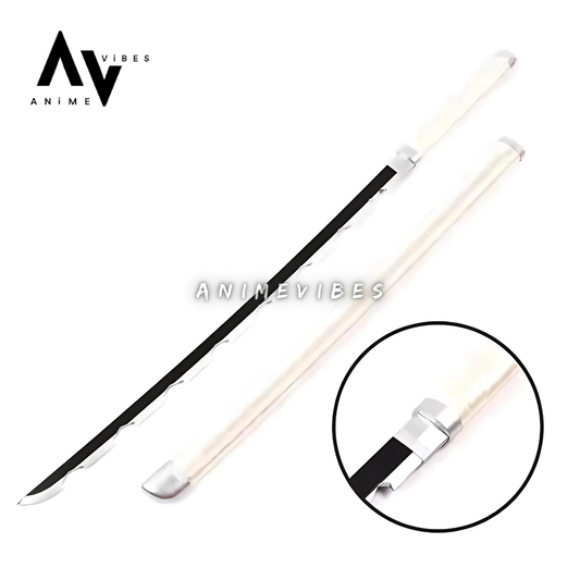 Demon Slayer Inosuke Hashibira Nichirin Wooden Katana for Cosplay | 105 Cms Wild Beast's Fury
