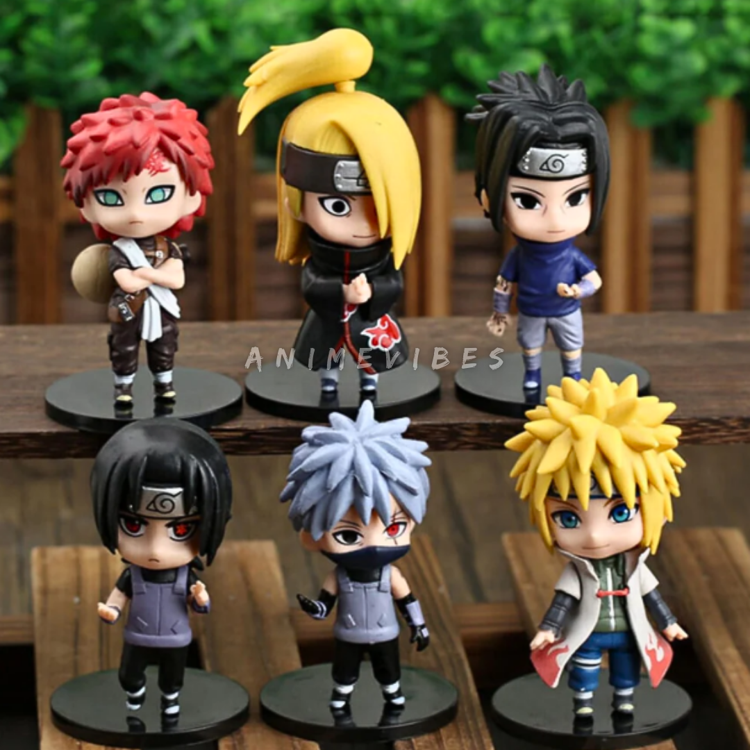 Naruto Action Figures Set of 6 | 10 cm Each | Legacy of Legends ๐