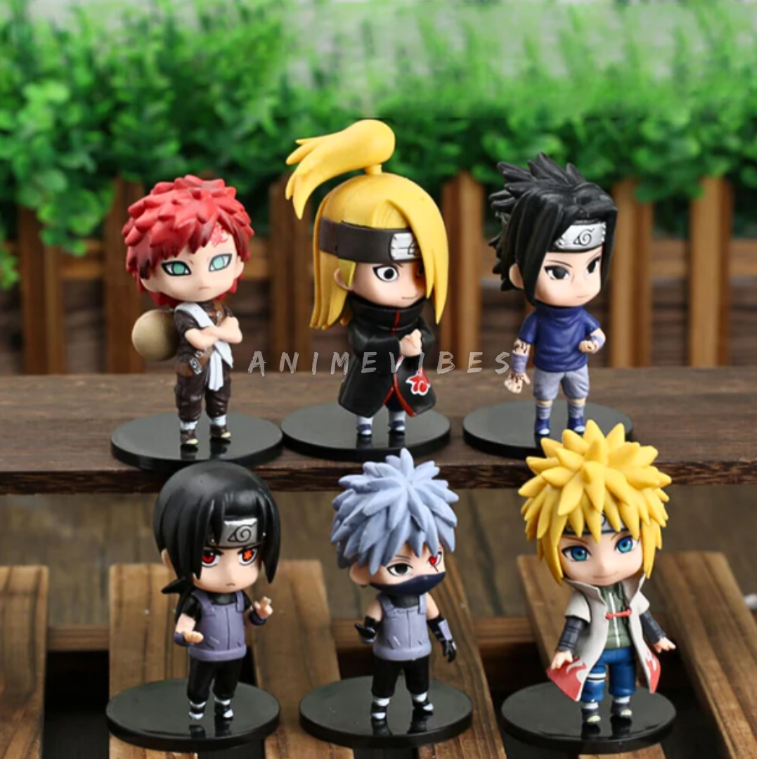 Naruto Action Figures Set of 6 | 10 cm Each | Legacy of Legends ๐