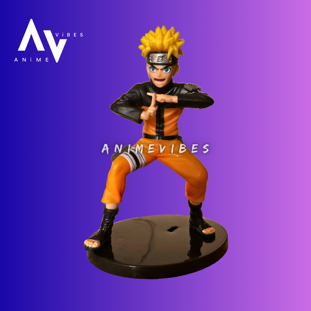 Naruto in Ninja Pose | Hero of the Hidden Leaf