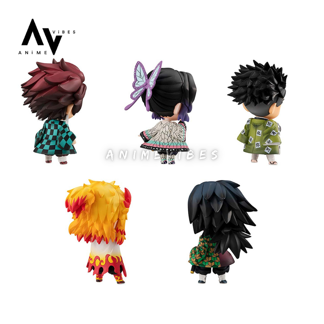 Slayer Corps Chibi Set | Approx. 10 cm | 5-Piece PVC Figure Collection 🔥
