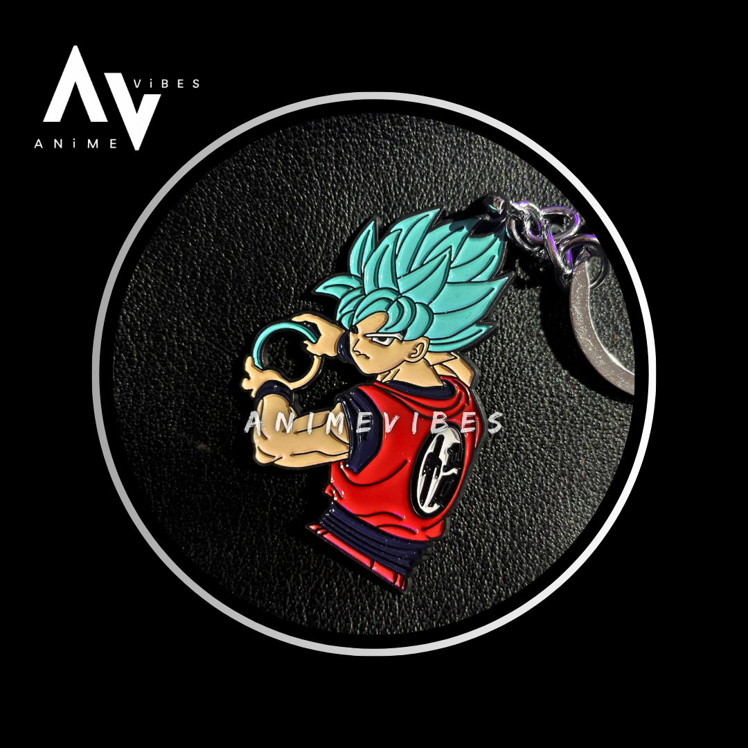 Goku Metal Keychain – Saiyan Spirit On the Go
