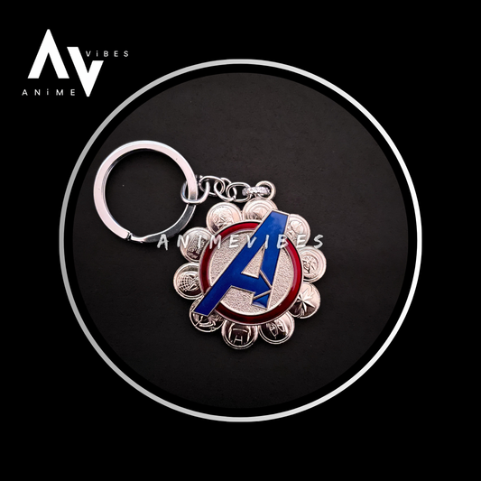 Avengers Rotating Metal Keychain – Assemble Your Heroes