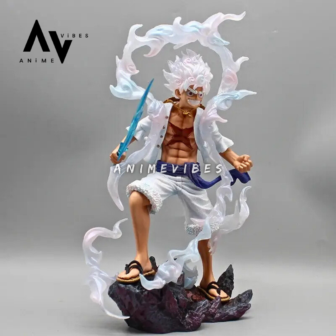Luffy Gear 5 Sun God Nika Action Figure | 28 CMS | Conqueror of Freedom