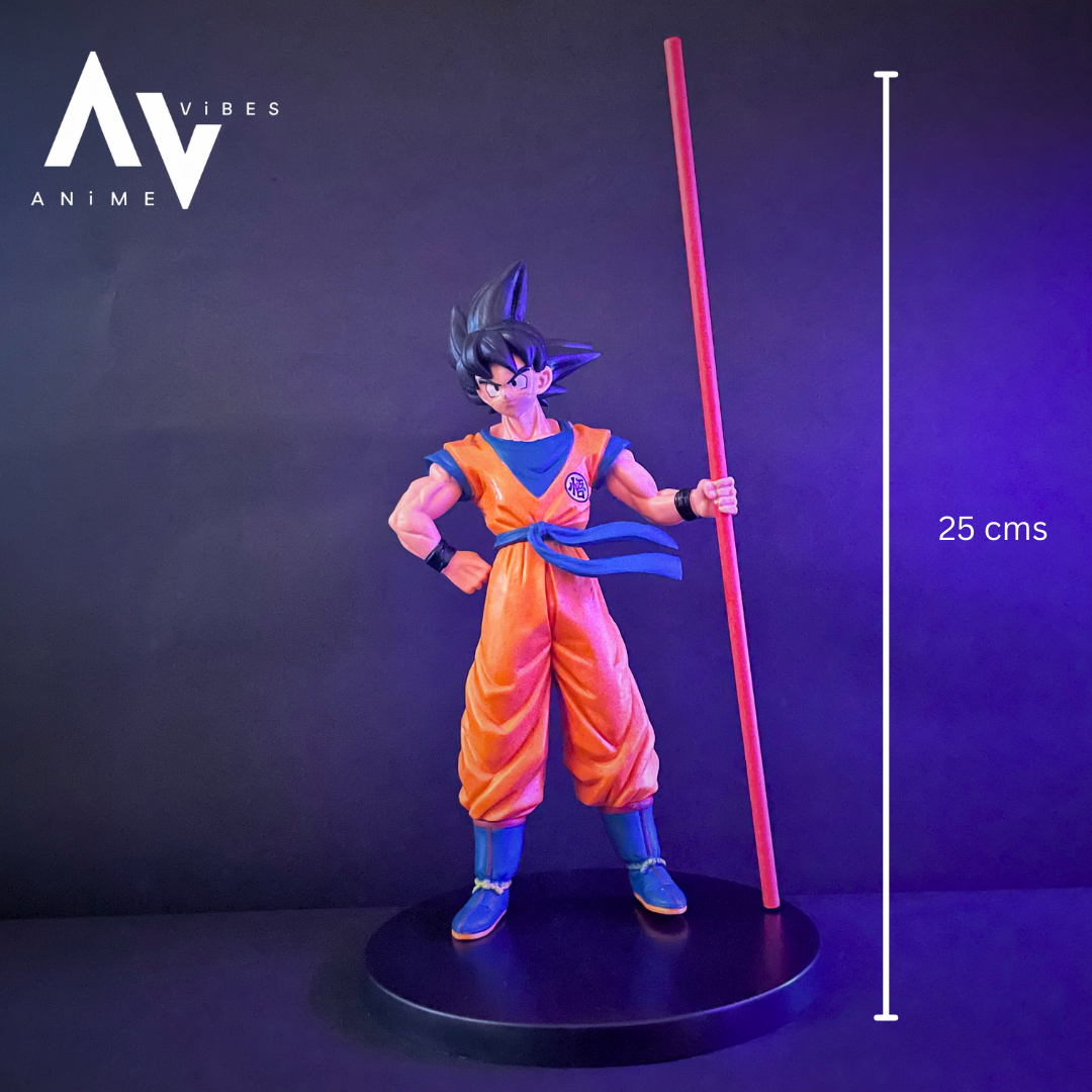Goku with Stick | 25 cm