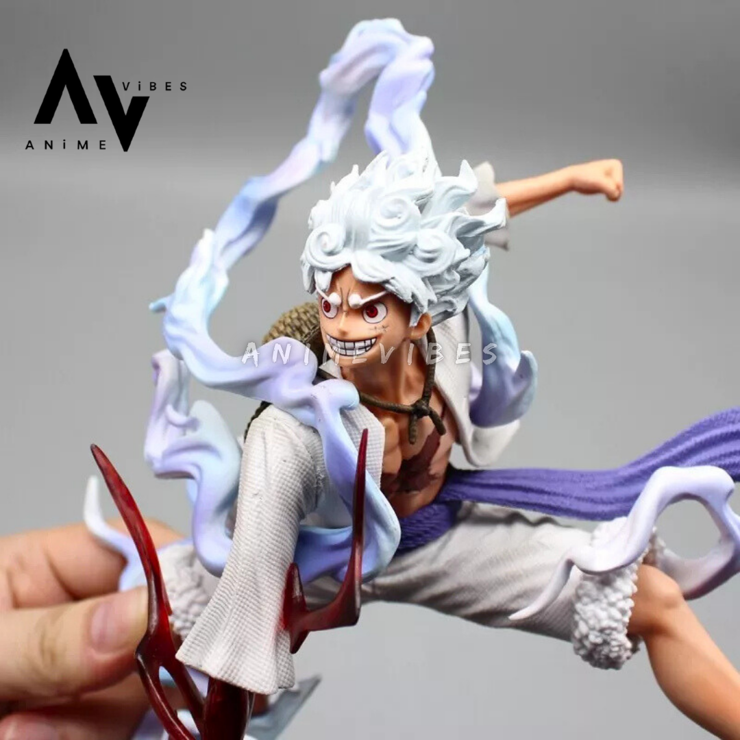 Gear 5 Luffy Earth Punch Action Figure | 18 CM | Unleash the Chaos ⚡🔥