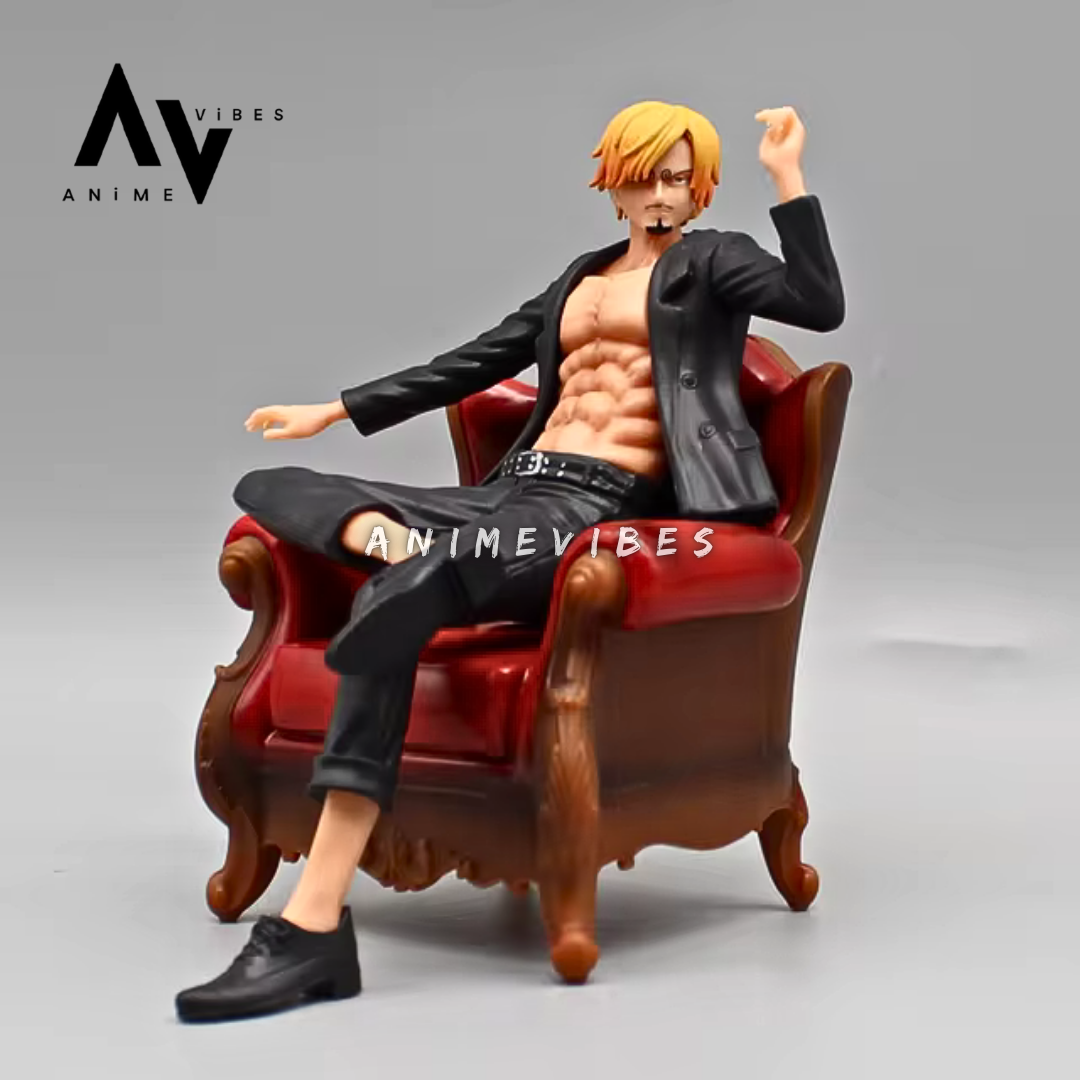 Vinsmoke Sanji Sofa Action Figurine | 14.5 CMS | Elegance of Fire