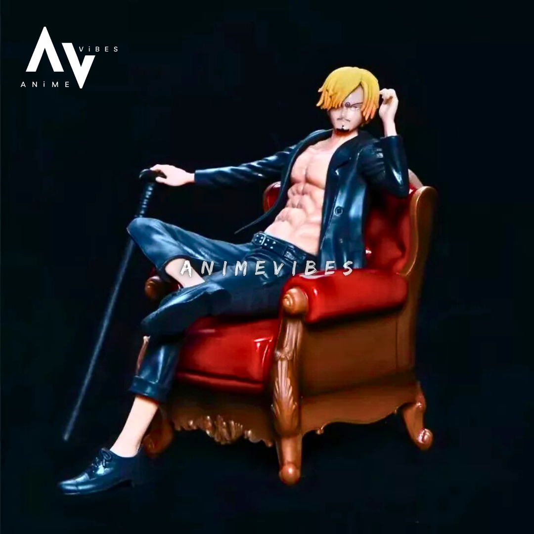 Vinsmoke Sanji Sofa Action Figurine | 14.5 CMS | Elegance of Fire