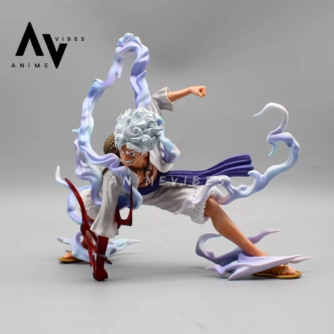 Gear 5 Luffy Earth Punch Action Figure | 18 CM | Unleash the Chaos ⚡🔥