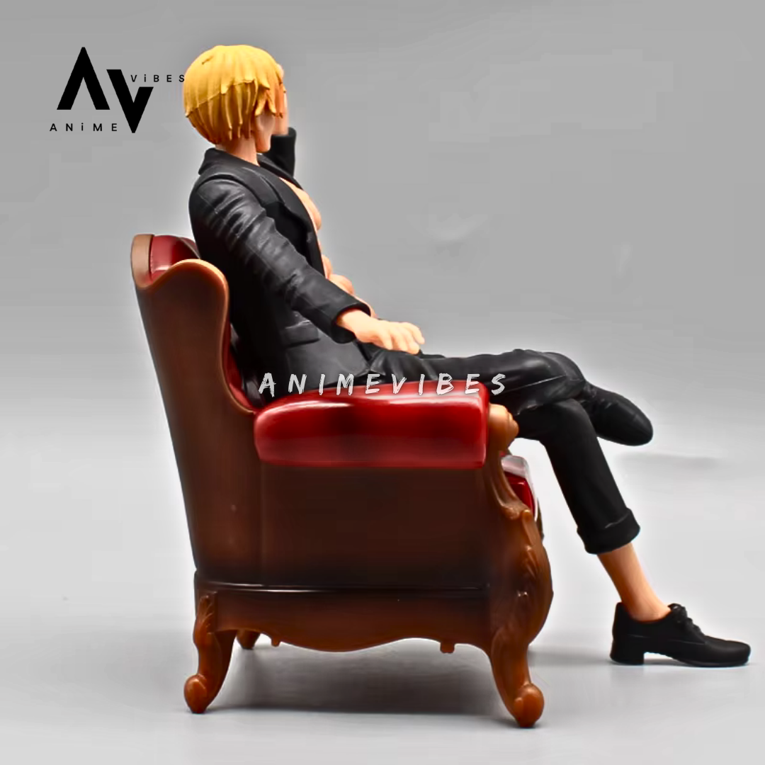 Vinsmoke Sanji Sofa Action Figurine | 14.5 CMS | Elegance of Fire