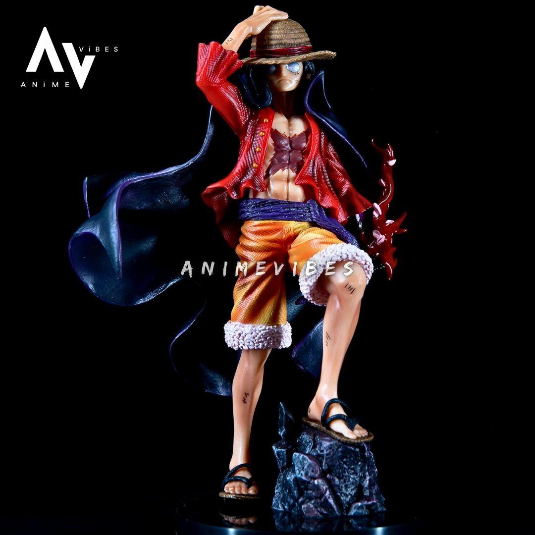 Monkey D. Luffy with Straw Hat Action Figure | 25 CMS | Captain of Dreams