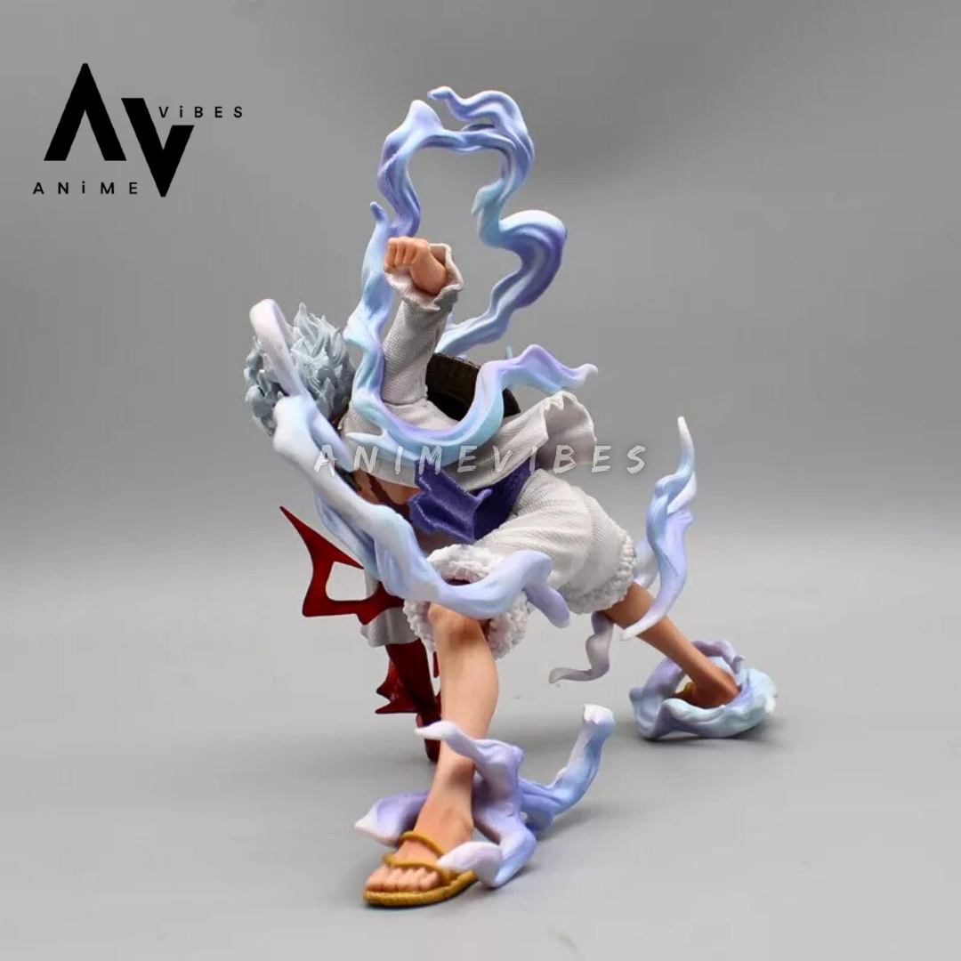 Gear 5 Luffy Earth Punch Action Figure | 18 CM | Unleash the Chaos ⚡🔥