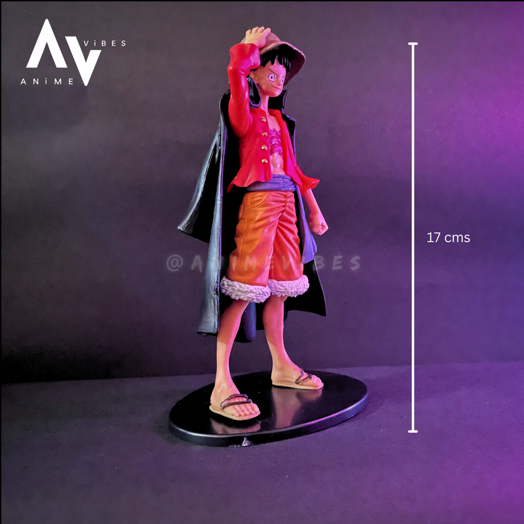 Luffy with Hat & Veil | 17 cm