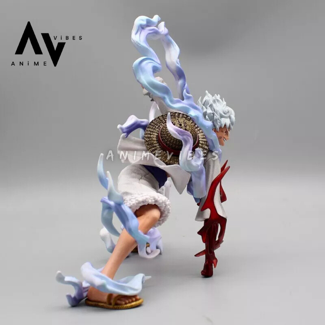 Gear 5 Luffy Earth Punch Action Figure | 18 CM | Unleash the Chaos ⚡🔥