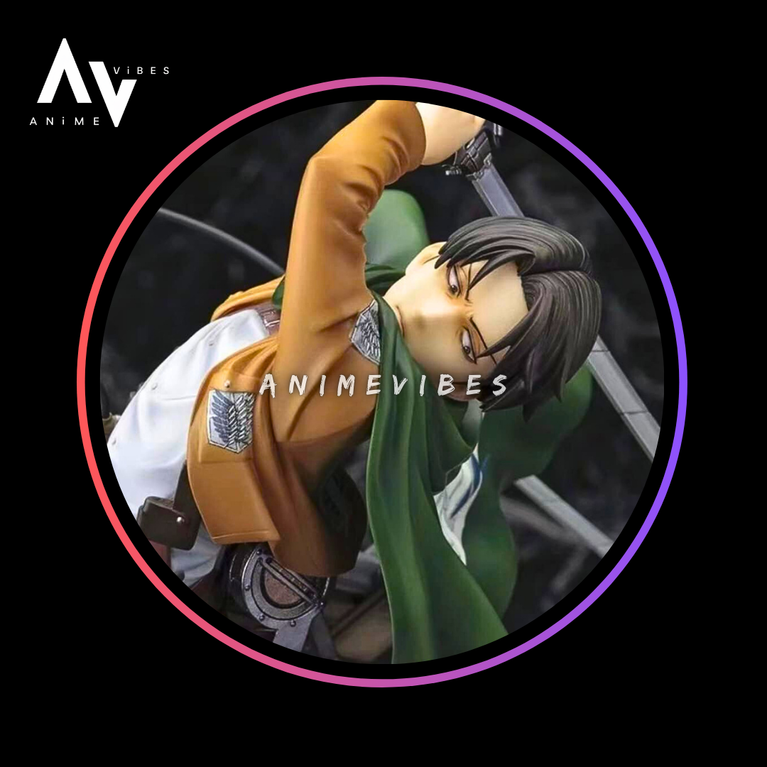 Levi Ackerman Action Figure | Humanity’s Strongest Soldier | 28 cm