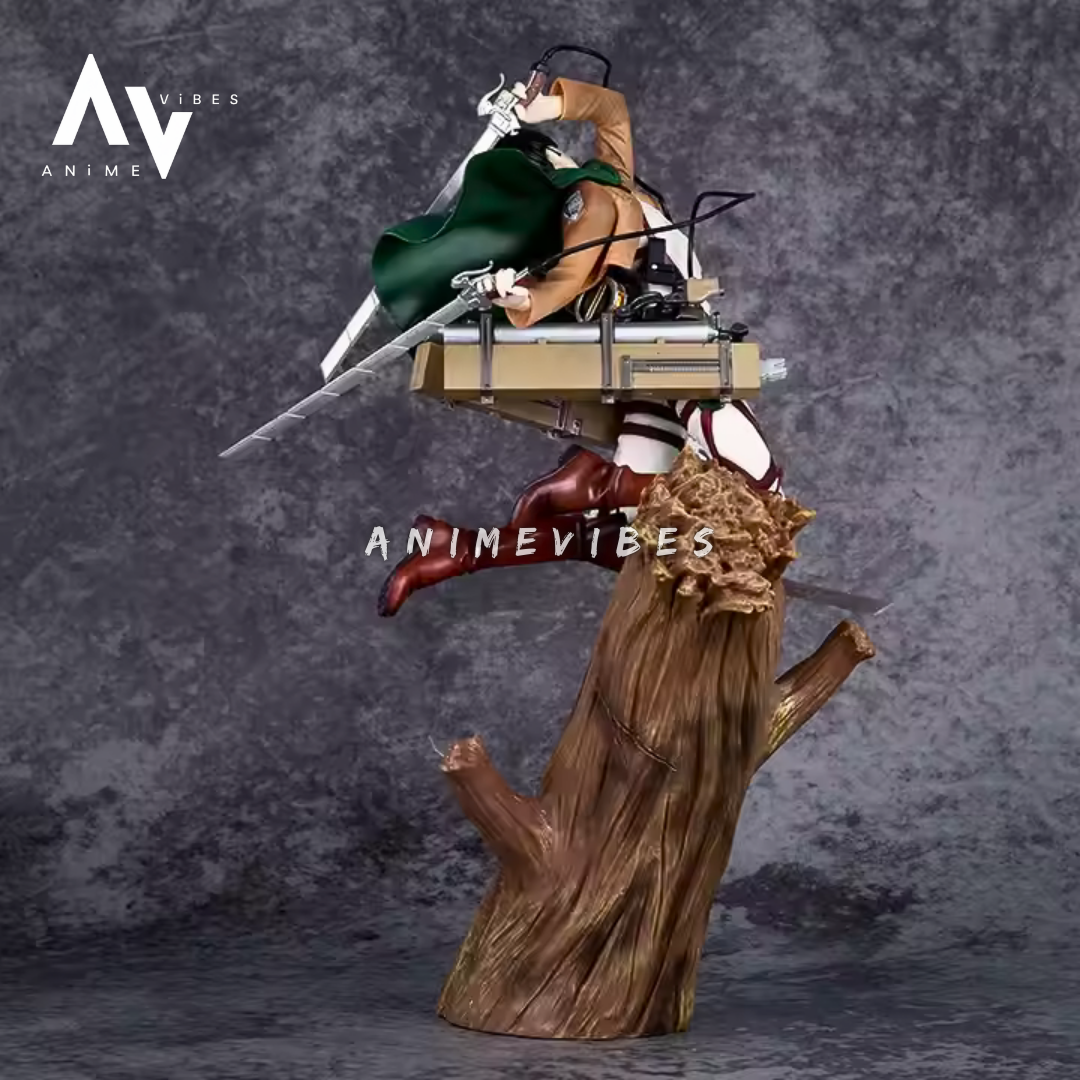 Levi Ackerman Action Figure | Humanity’s Strongest Soldier | 28 cm