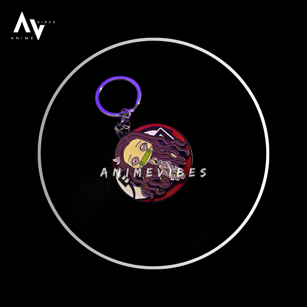Nezuko Kamado | Rotating Metal Keychain