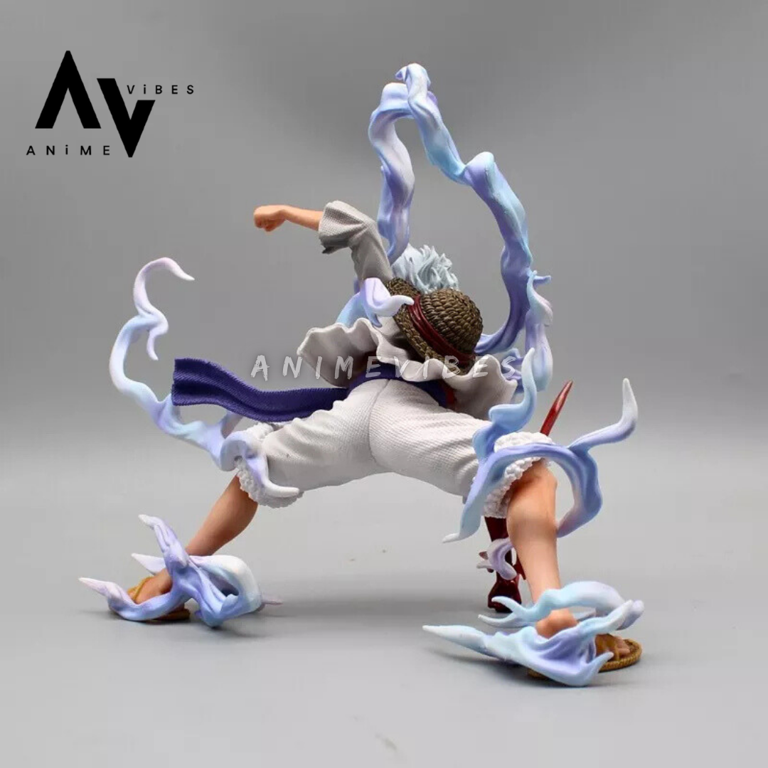 Gear 5 Luffy Earth Punch Action Figure | 18 CM | Unleash the Chaos ⚡🔥