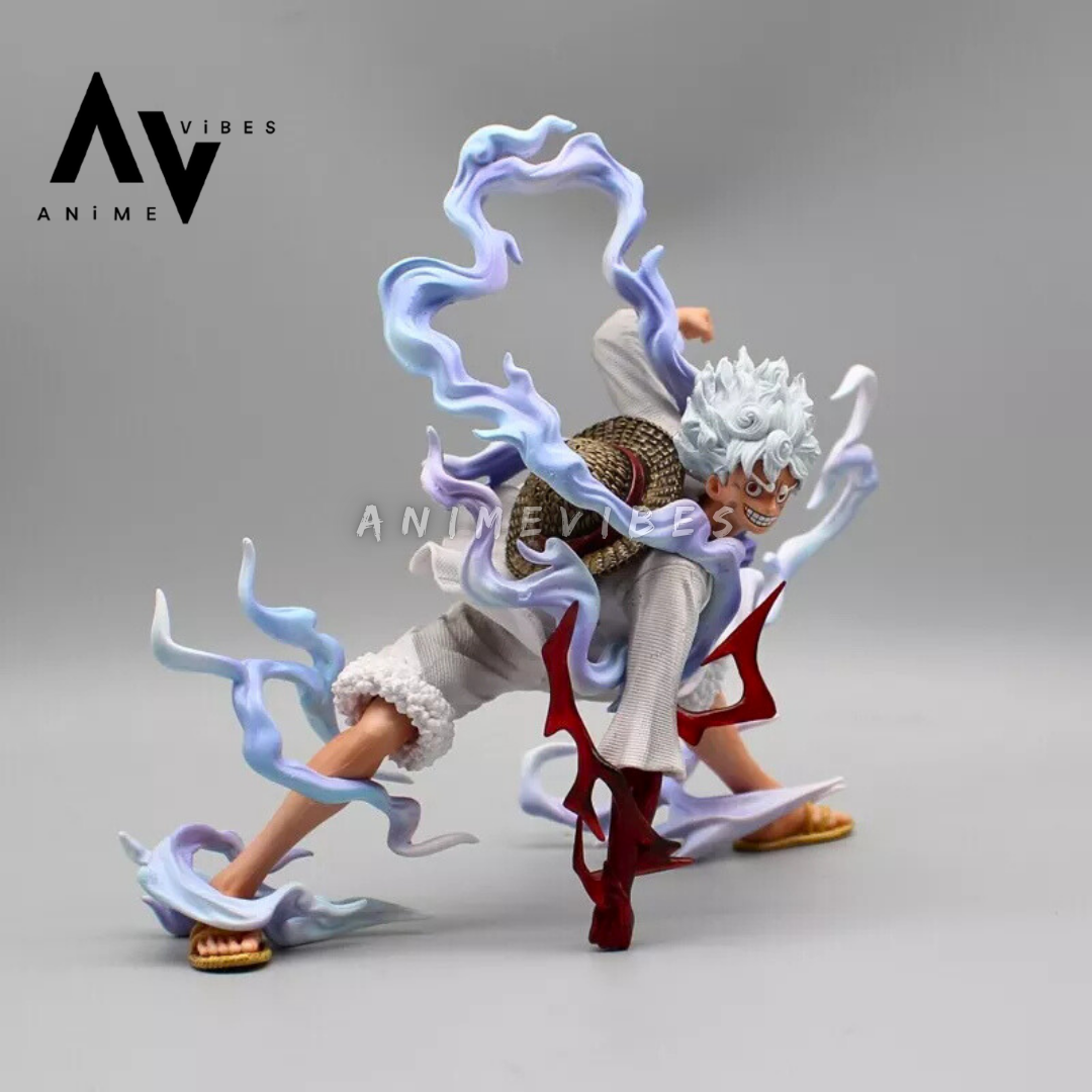 Gear 5 Luffy Earth Punch Action Figure | 18 CM | Unleash the Chaos ⚡🔥
