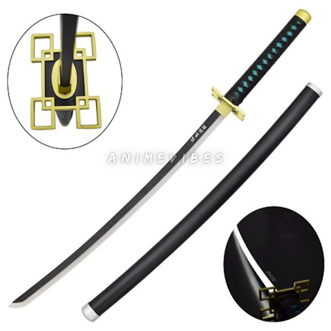 Muichiro-Inspired Mist Katana LED | 108 CM | Serenity in the Storm