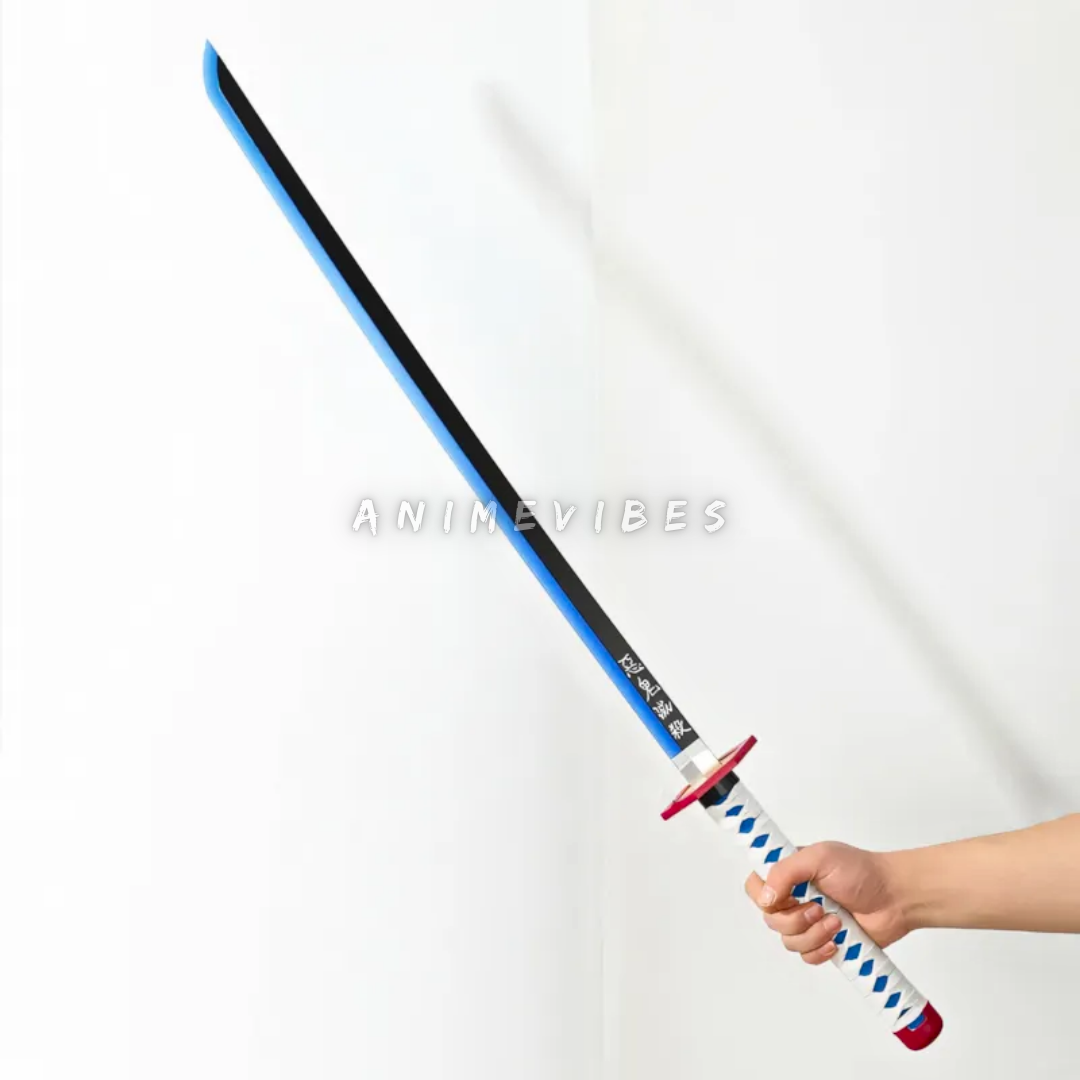 Giyu Tomioka LED Katana | 104 CM | Flow of the Silent Current