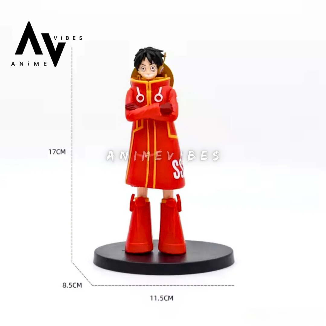 Luffy in Gumboots Action Figure | 17 CM | Captain’s Casual Swag 🏴☠️🔥