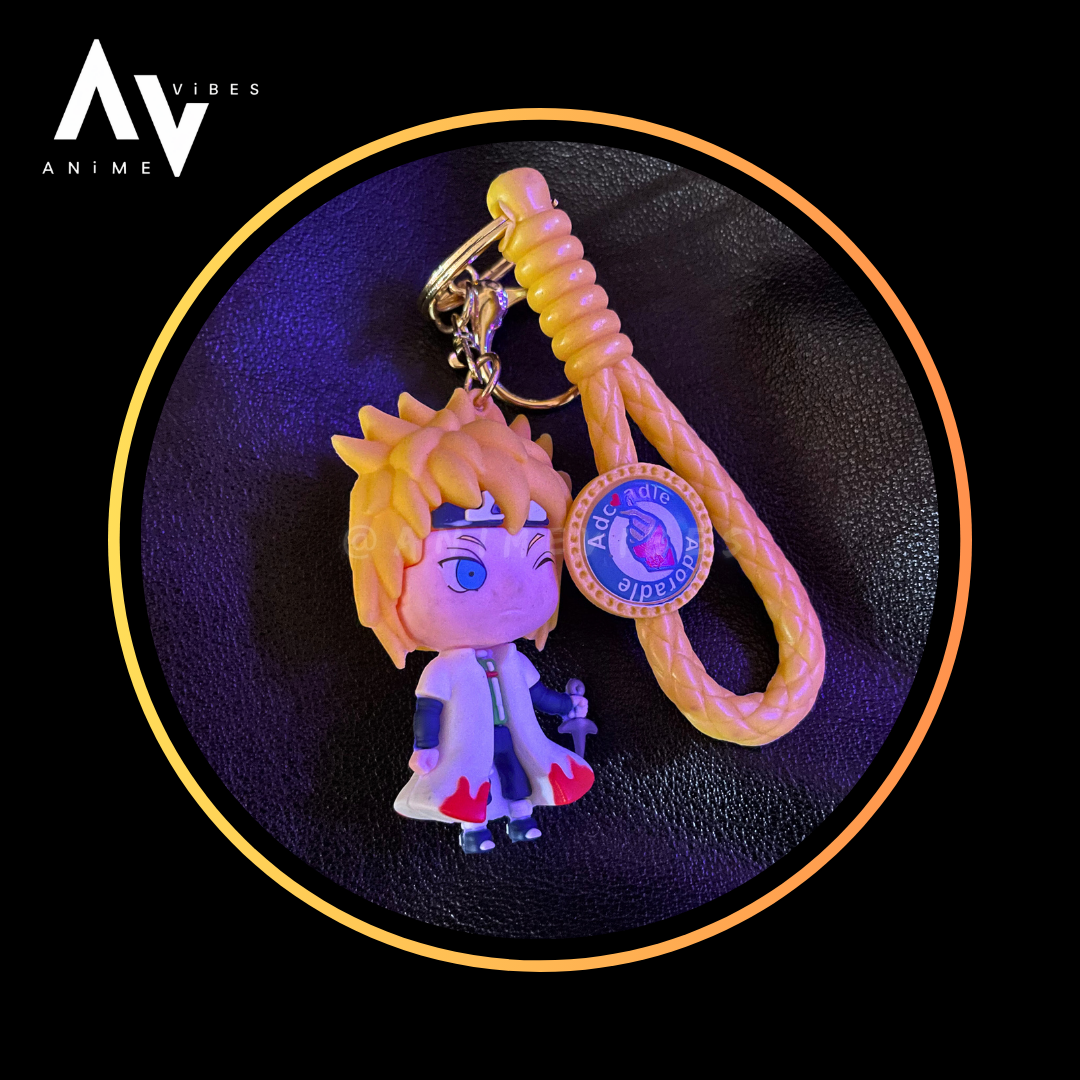 Minato rubber keychain