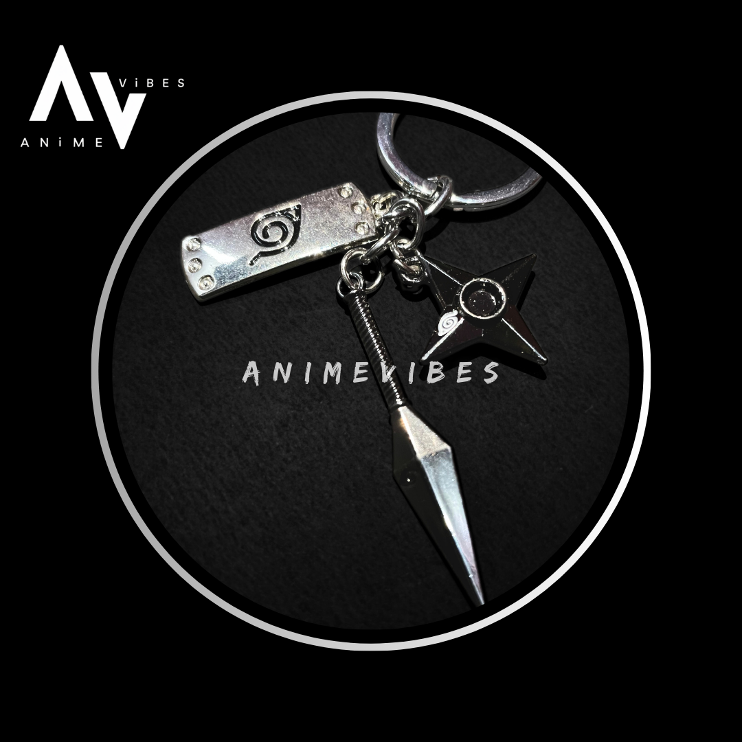 Naruto Metal Keychain – The Mark of a True Shinobi