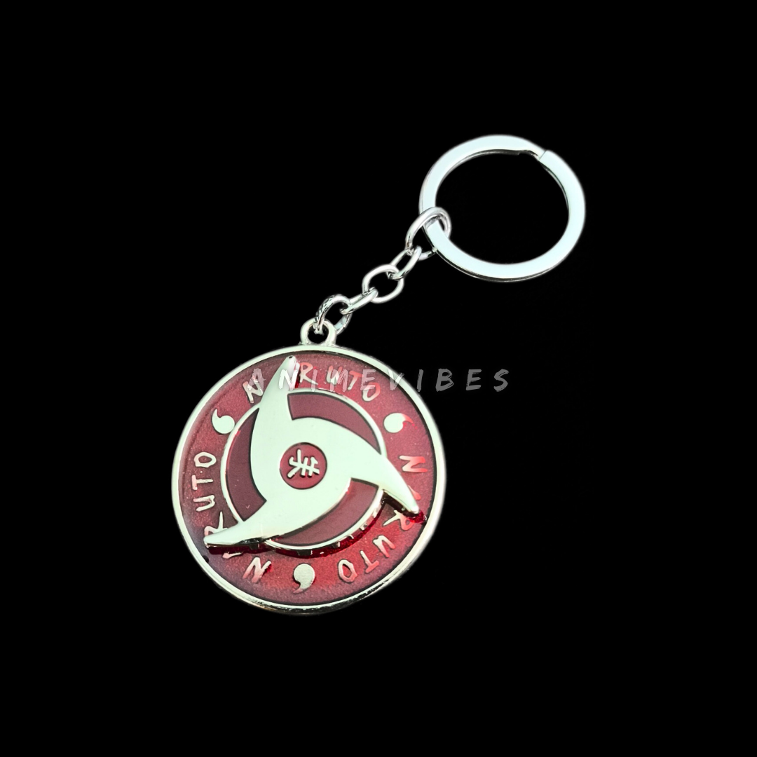 Rotating Mangekyo Keychain