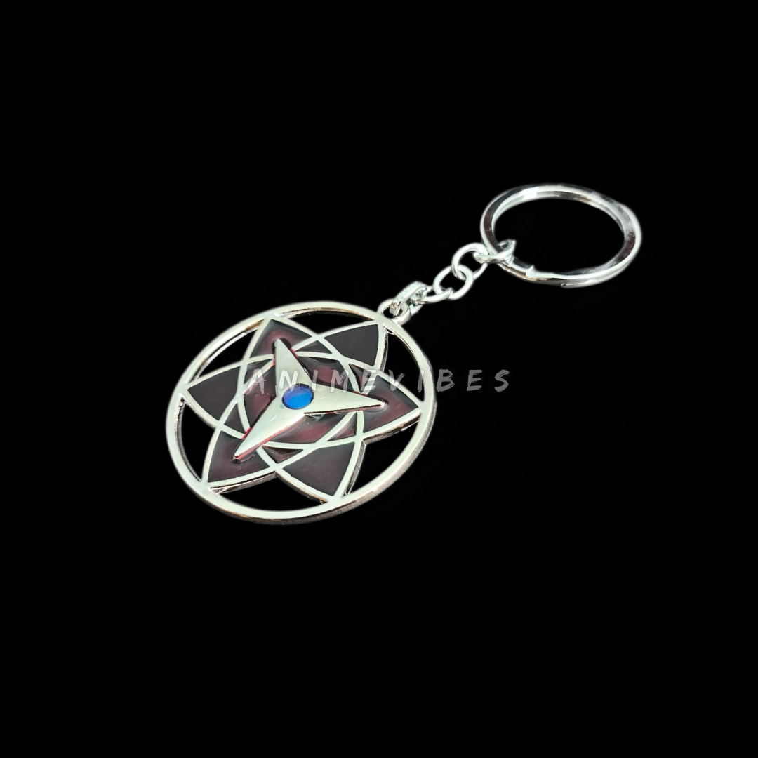 Mangekyō Sharingan Keychain – Emblem of Power