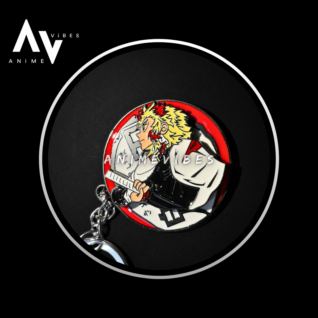 Rengoku Rotating Keychain – The Blazing Spirit of a True Warrior
