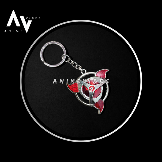 Mangekyō Sharingan Rotating Keychain – Unlock the Power Within