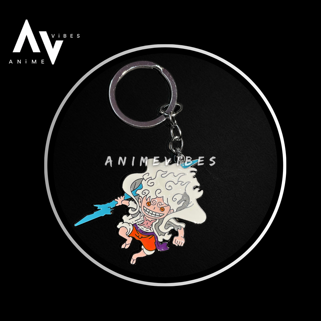 Luffy Gear 5 Keychain – Awaken the Power