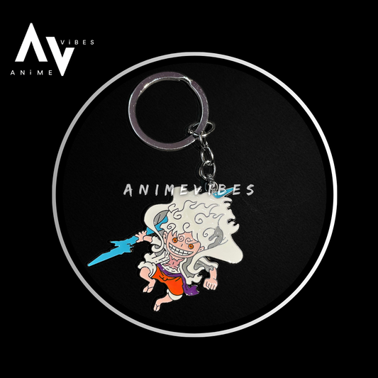 Luffy Gear 5 Keychain – Awaken the Power