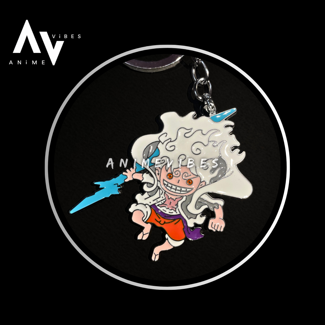Luffy Gear 5 Keychain – Awaken the Power