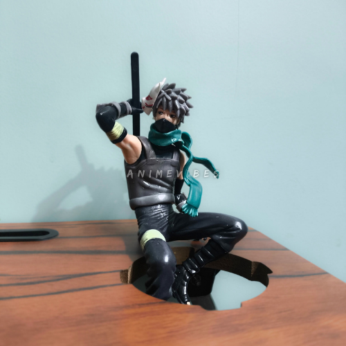 Kakashi Black Anbu Ops 17.5cm Sitting Figure