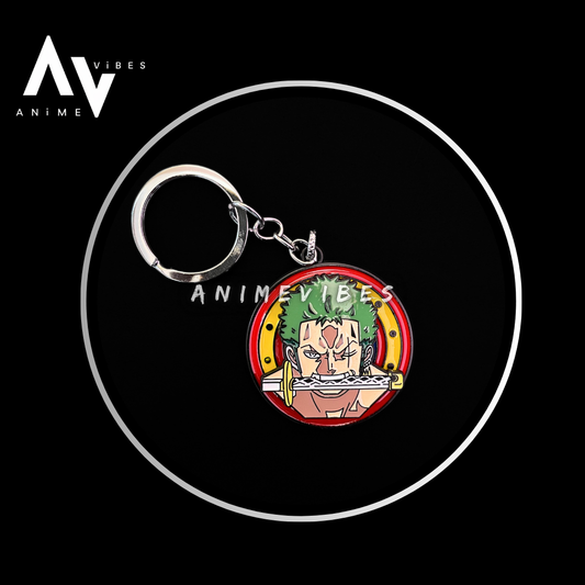 Zoro Rotating Keychain – The Swordsman's Spirit