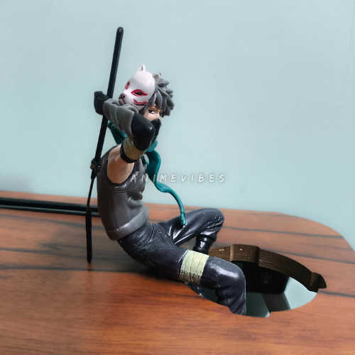 Kakashi Black Anbu Ops 17.5cm Sitting Figure