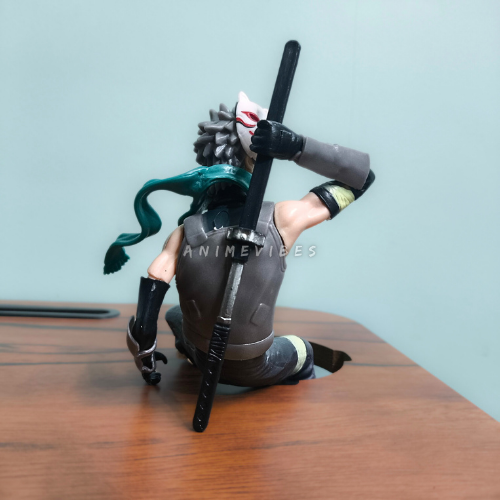 Kakashi Black Anbu Ops 17.5cm Sitting Figure