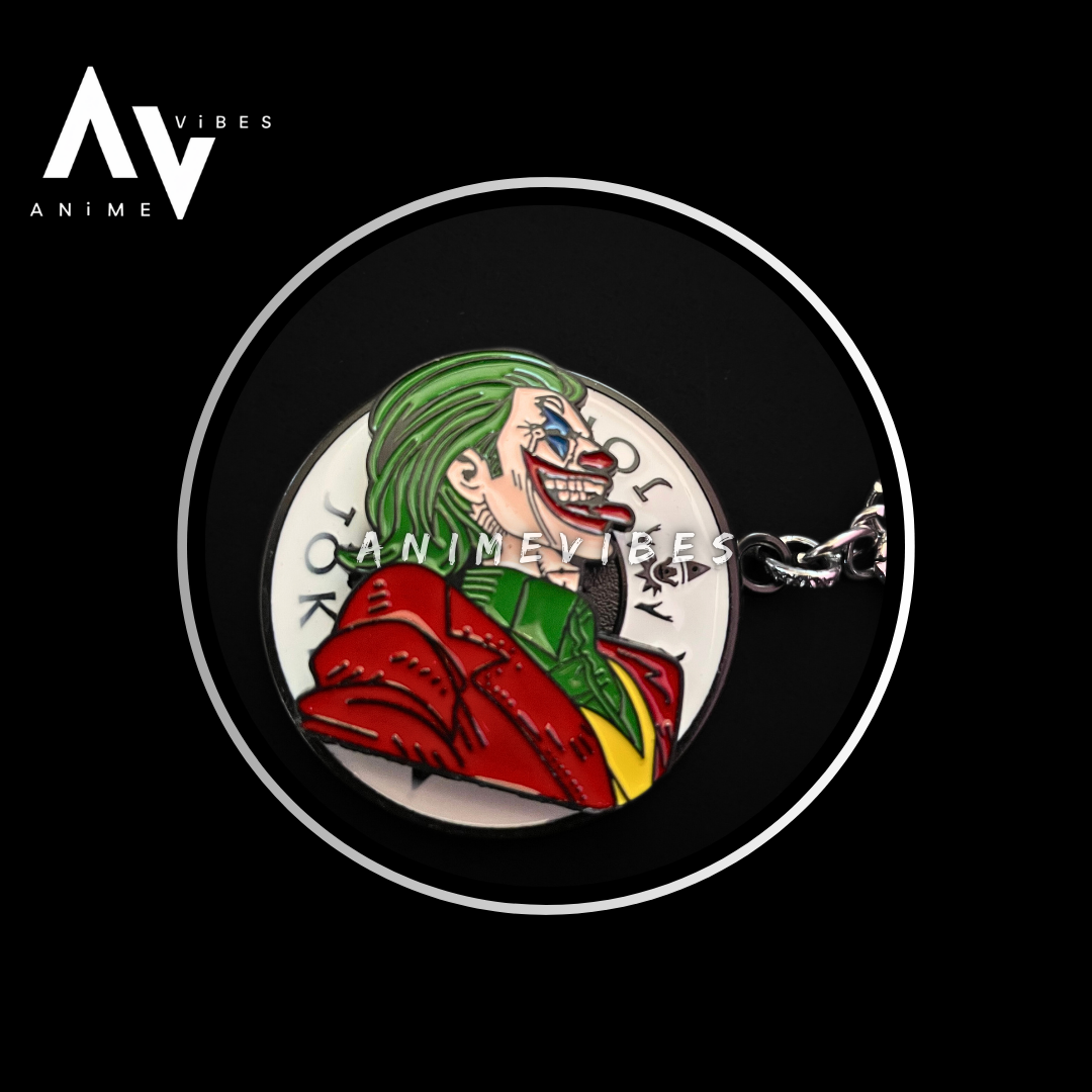 Maniacal Laughter | Rotating Joker Keychain