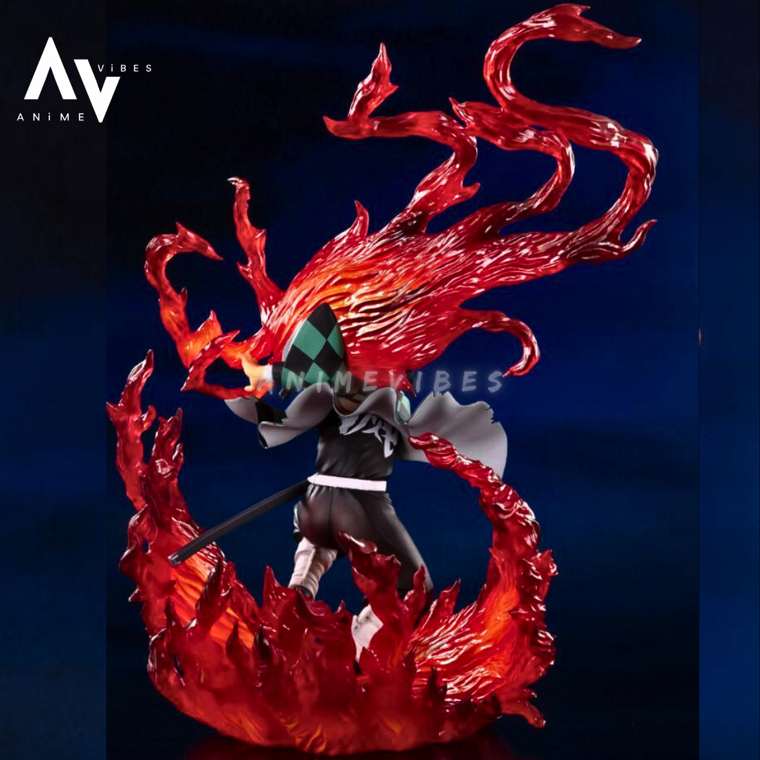 Tanjiro Kamado: Hinokami Kagura Fire Breathing Edition | 23 cm