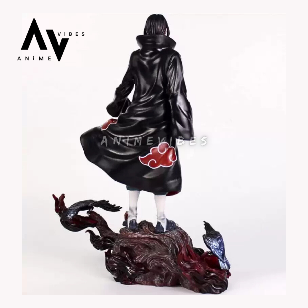 Uchiha Itachi Action Figure | 34 CM | Standing on Black Cloud ☁️🩸