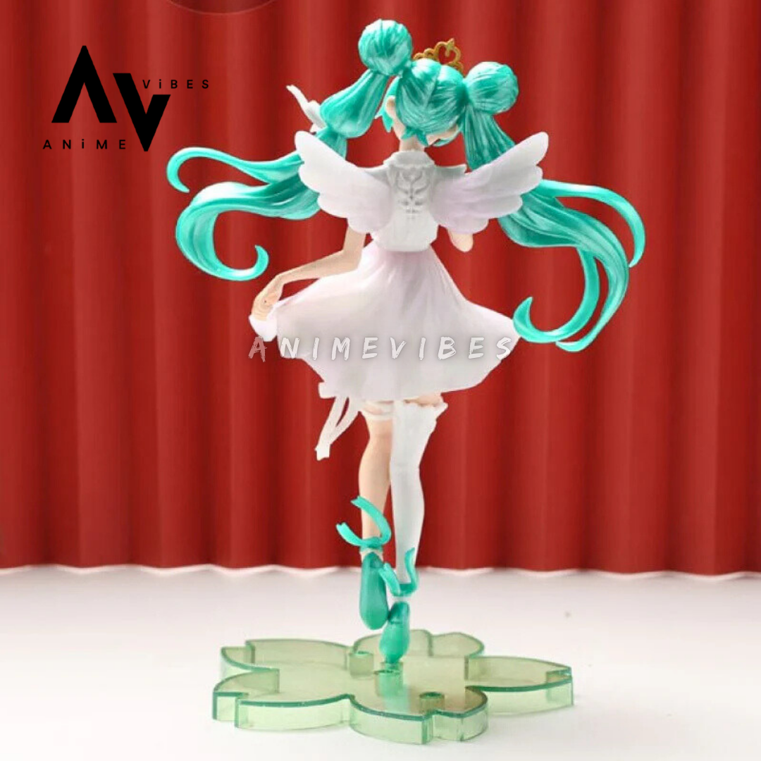 Hatsune Miku Waifu Green Action Figure | 22 CM | Elegance in Every Note ππΆ