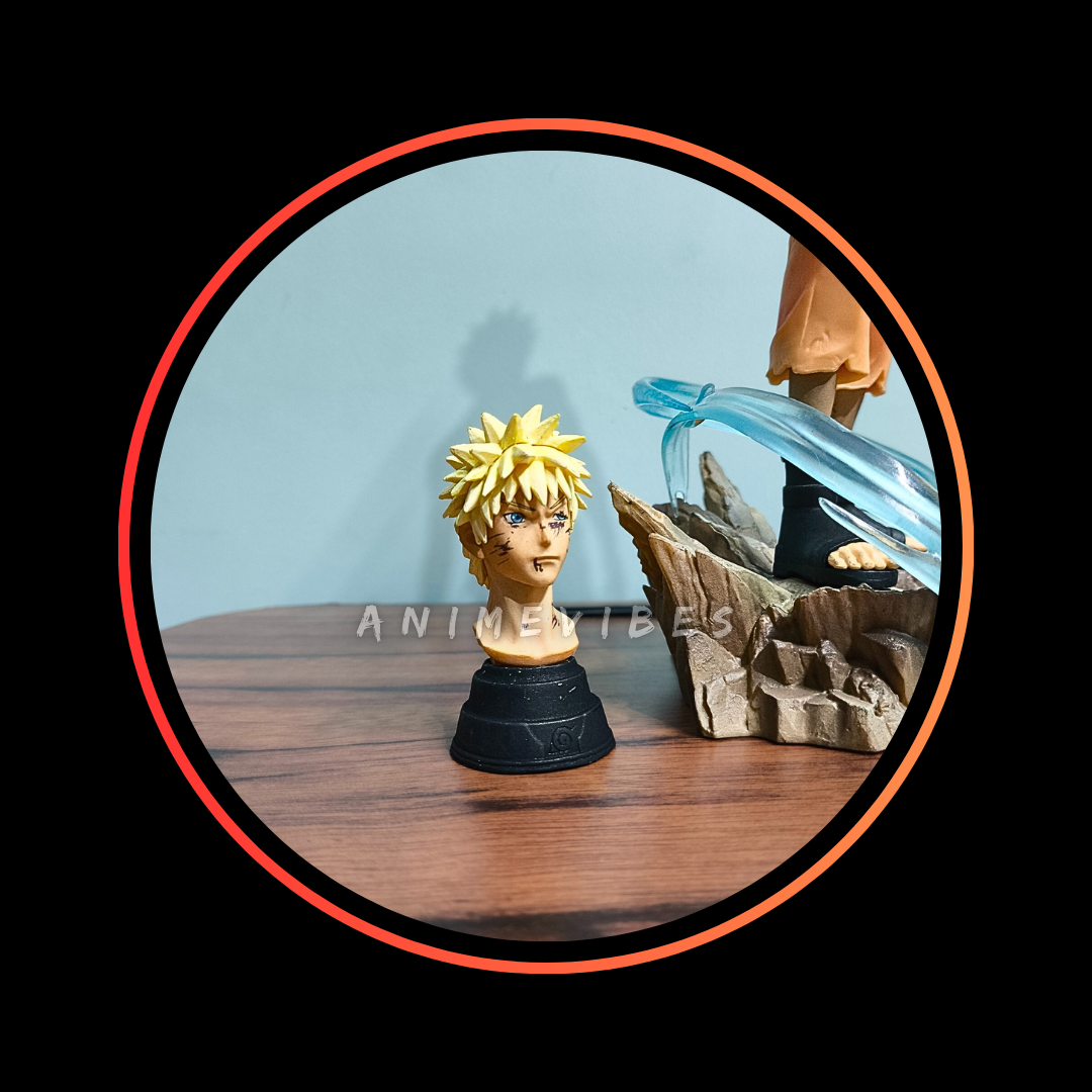 30cm Premium Naruto Figure with Rasengan & Interchangeable Heads