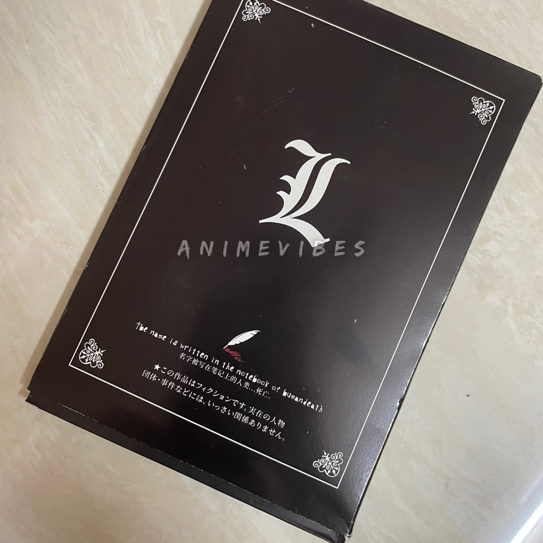Death Notebook with Feather Pen | The Power of Fate ๐๐๏ธ