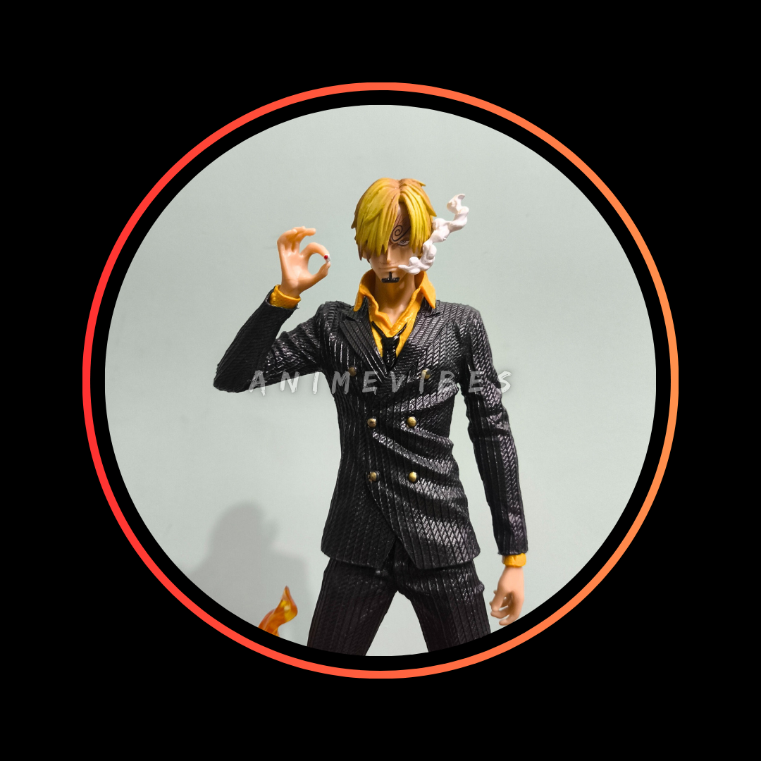 Sanji Premium Figure – Collector’s Edition | 37 CM | Blaze in Black