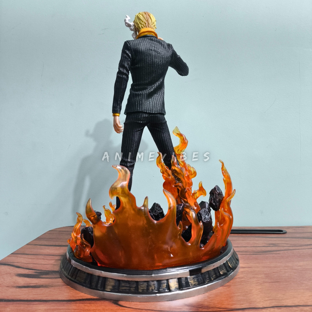 Sanji Premium Figure – Collector’s Edition | 37 CM | Blaze in Black