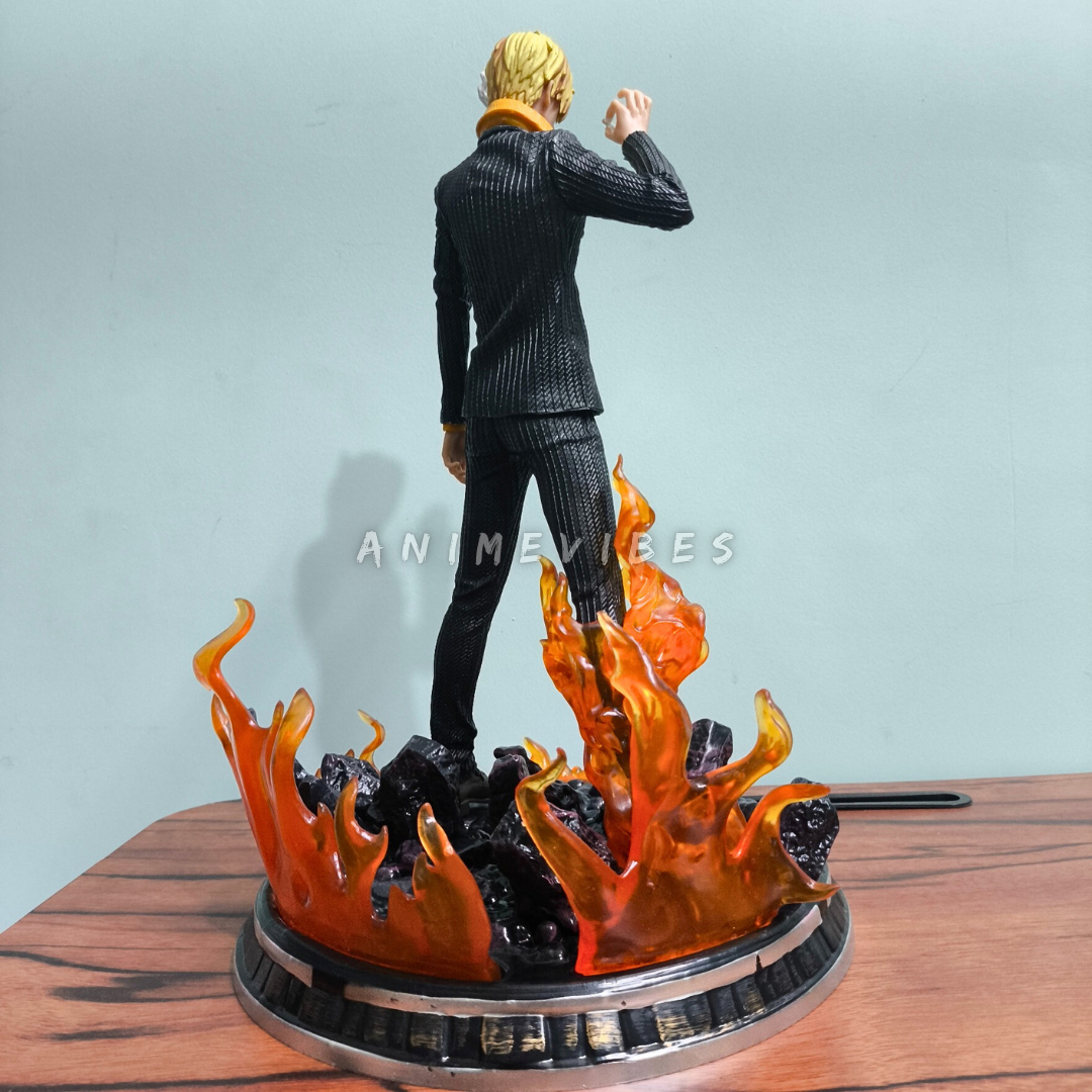 Sanji Premium Figure – Collector’s Edition | 37 CM | Blaze in Black