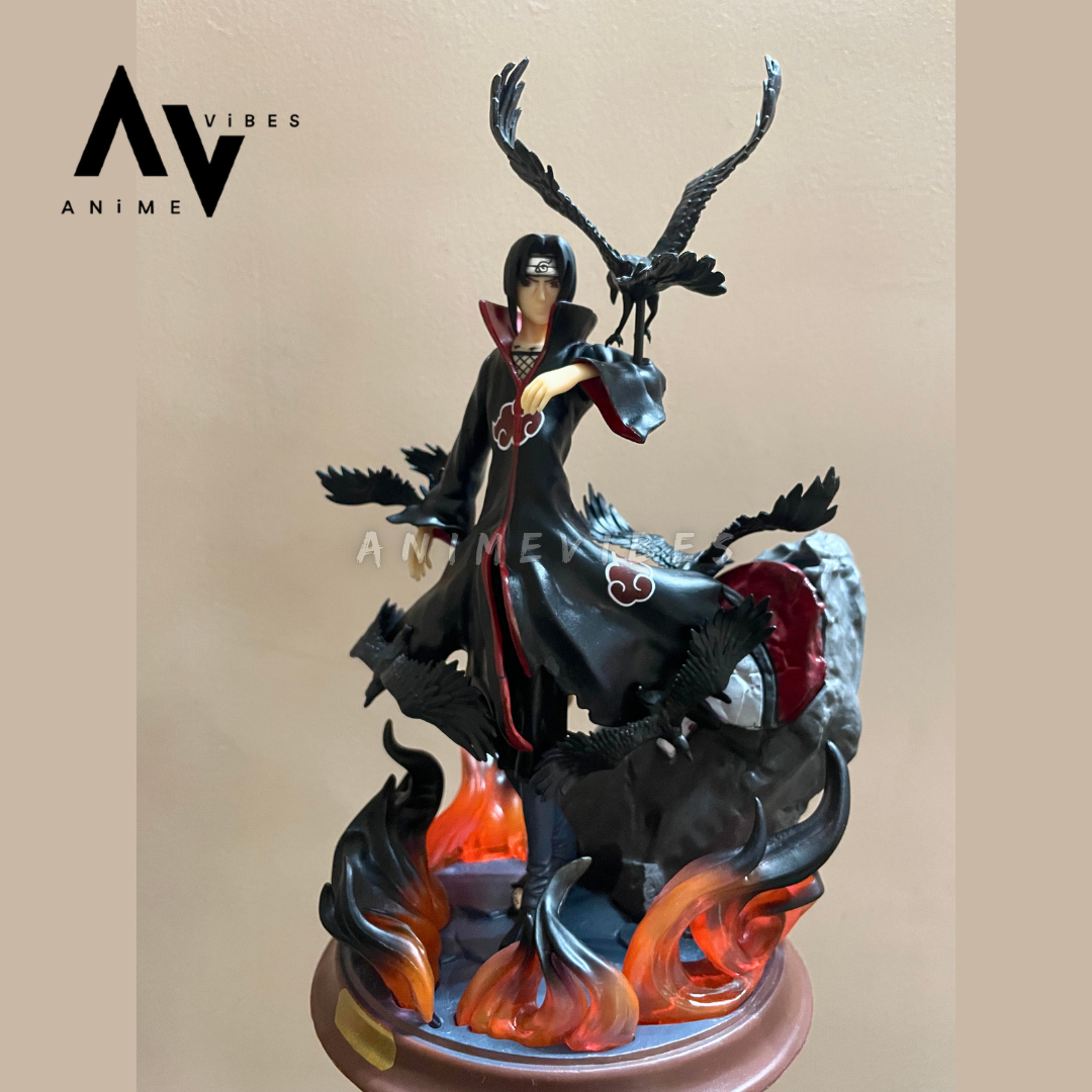Itachi Action Figure with Crow | Two-Faced Edition | 30 cm