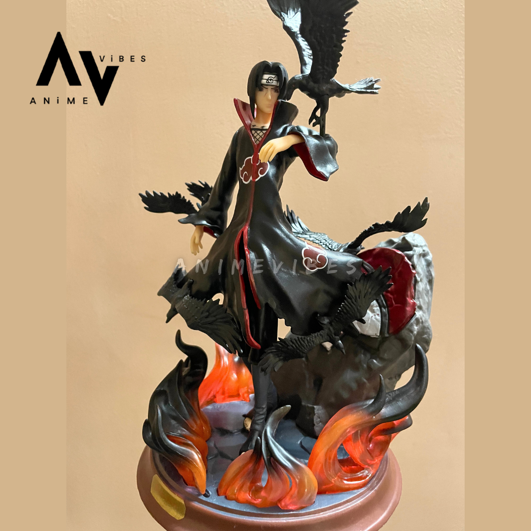 Itachi Action Figure with Crow | Two-Faced Edition | 30 cm
